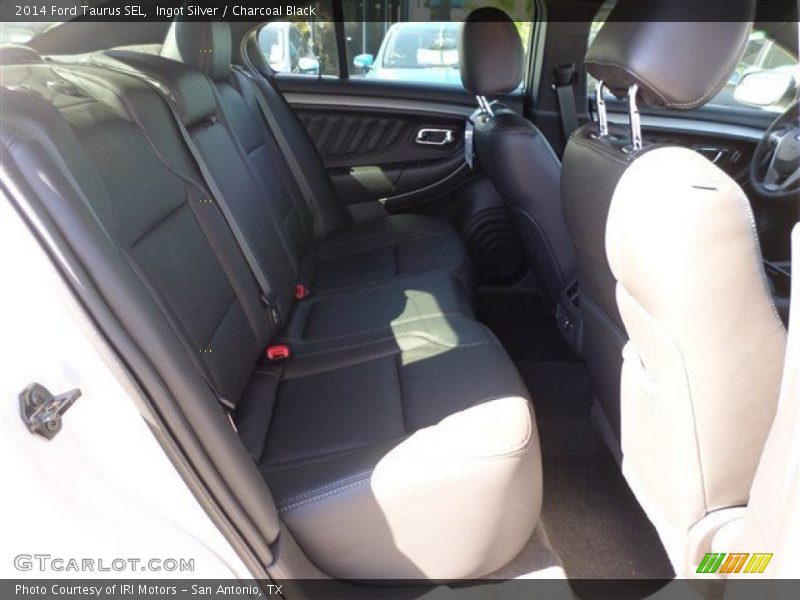 Ingot Silver / Charcoal Black 2014 Ford Taurus SEL