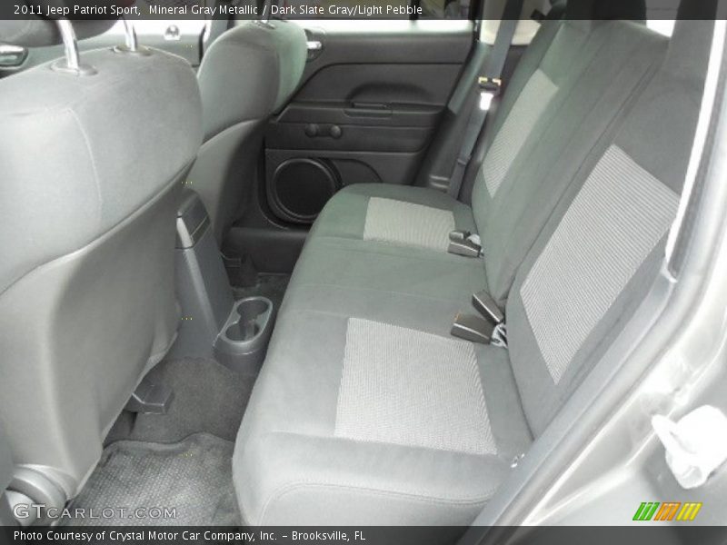 Mineral Gray Metallic / Dark Slate Gray/Light Pebble 2011 Jeep Patriot Sport