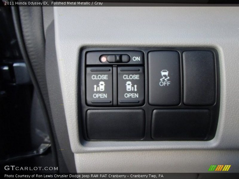 Polished Metal Metallic / Gray 2011 Honda Odyssey EX