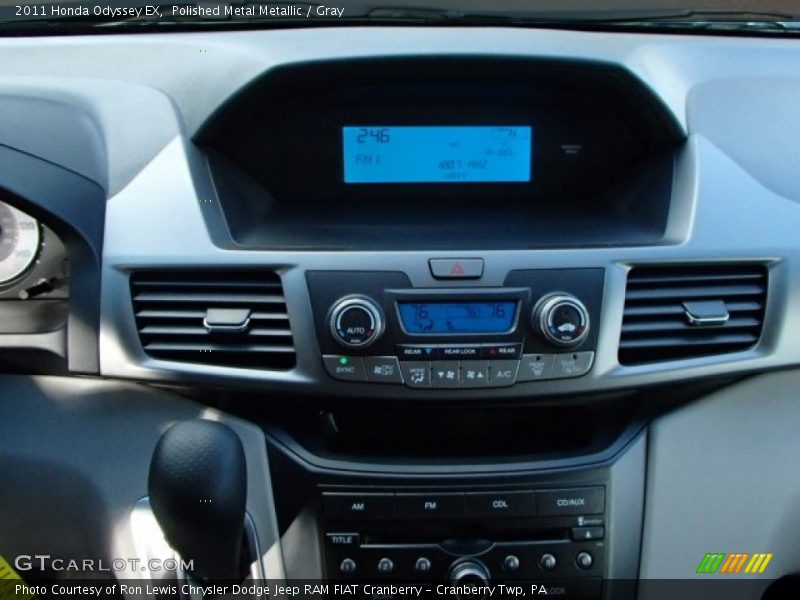 Polished Metal Metallic / Gray 2011 Honda Odyssey EX