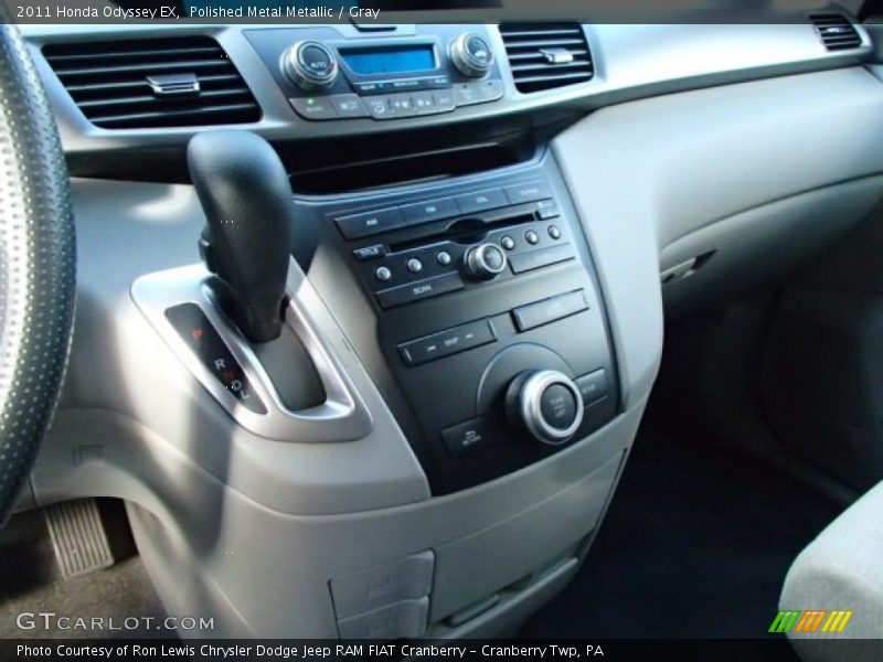 Polished Metal Metallic / Gray 2011 Honda Odyssey EX
