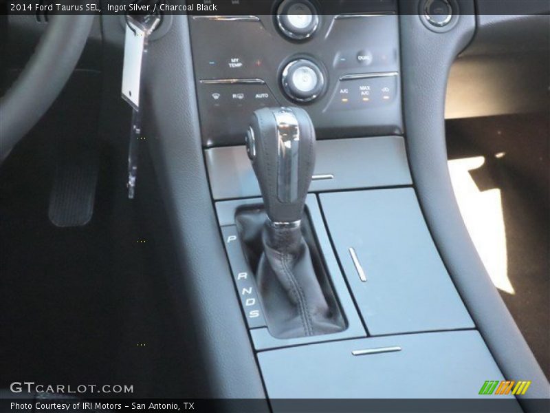 Ingot Silver / Charcoal Black 2014 Ford Taurus SEL