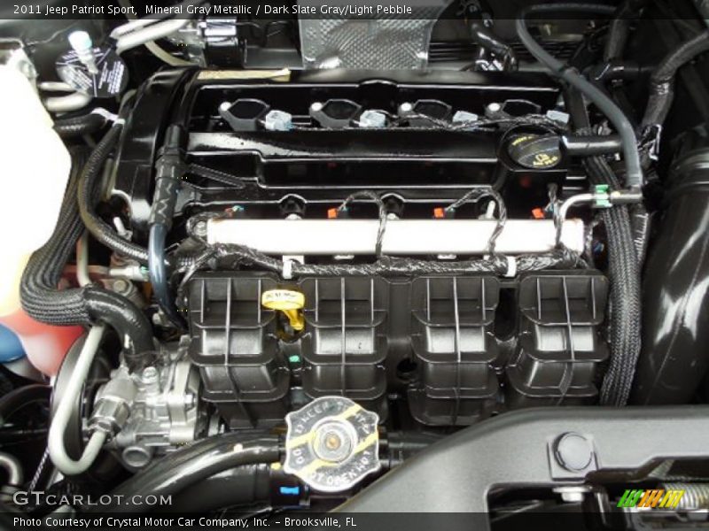 Mineral Gray Metallic / Dark Slate Gray/Light Pebble 2011 Jeep Patriot Sport