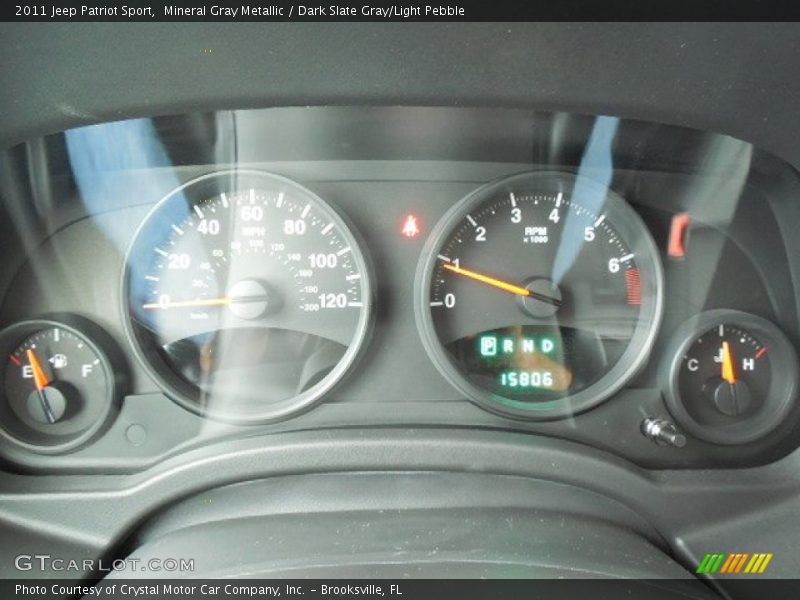 Mineral Gray Metallic / Dark Slate Gray/Light Pebble 2011 Jeep Patriot Sport