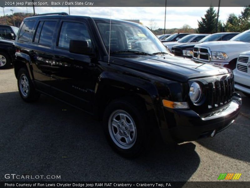 Black / Dark Slate Gray 2014 Jeep Patriot Sport