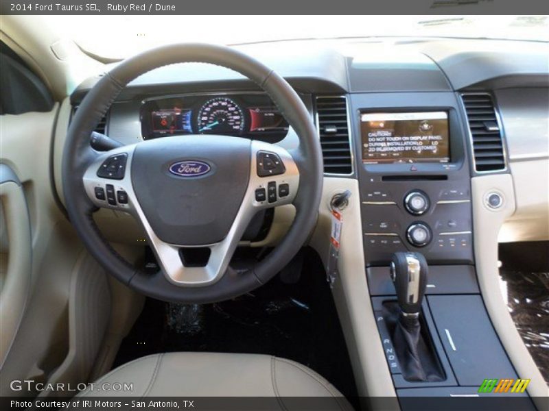 Ruby Red / Dune 2014 Ford Taurus SEL