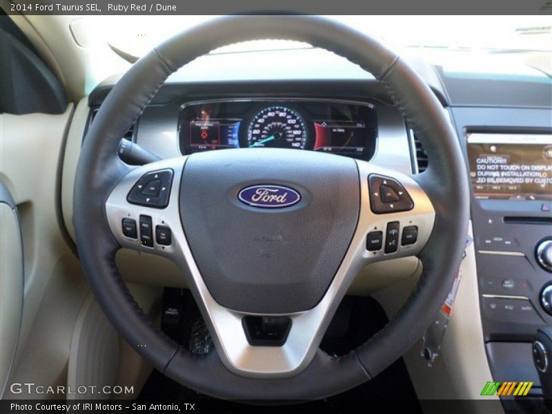 Ruby Red / Dune 2014 Ford Taurus SEL