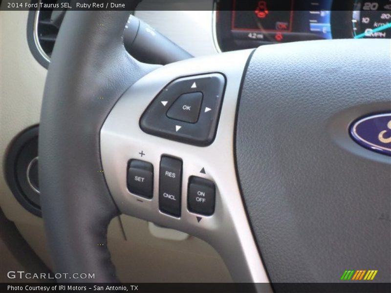 Ruby Red / Dune 2014 Ford Taurus SEL