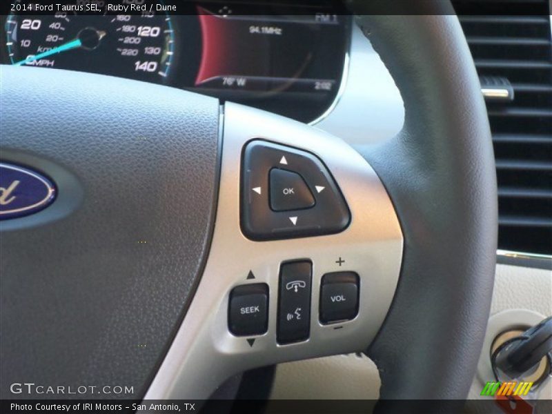 Ruby Red / Dune 2014 Ford Taurus SEL