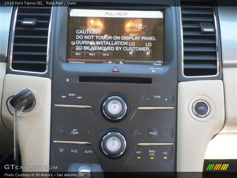 Ruby Red / Dune 2014 Ford Taurus SEL