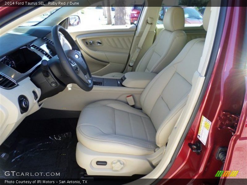 Ruby Red / Dune 2014 Ford Taurus SEL
