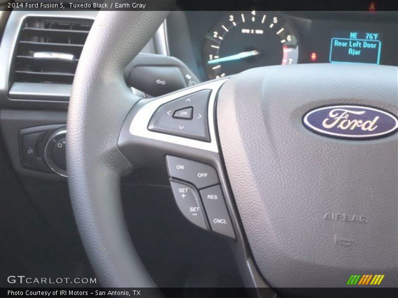 Tuxedo Black / Earth Gray 2014 Ford Fusion S