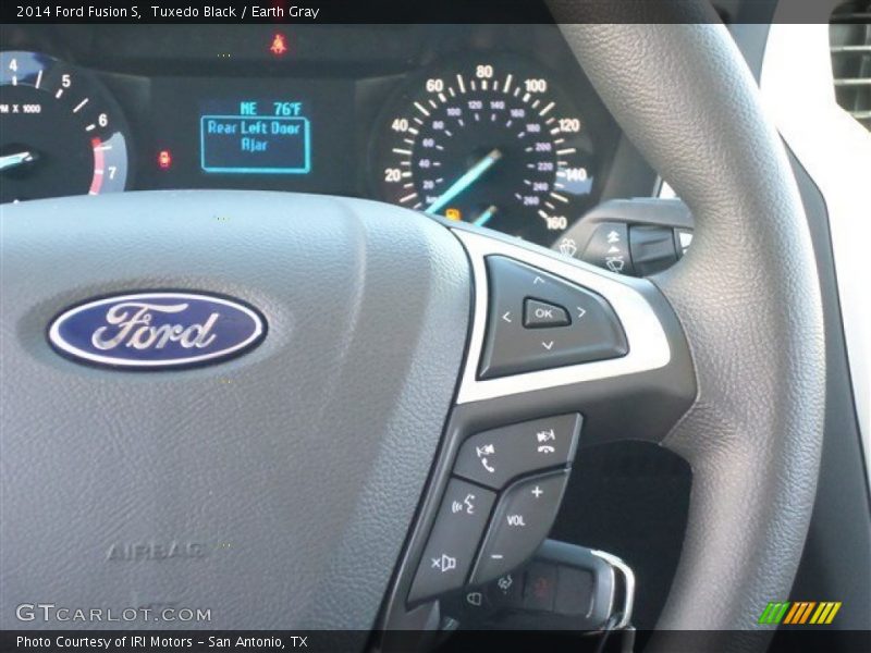 Tuxedo Black / Earth Gray 2014 Ford Fusion S