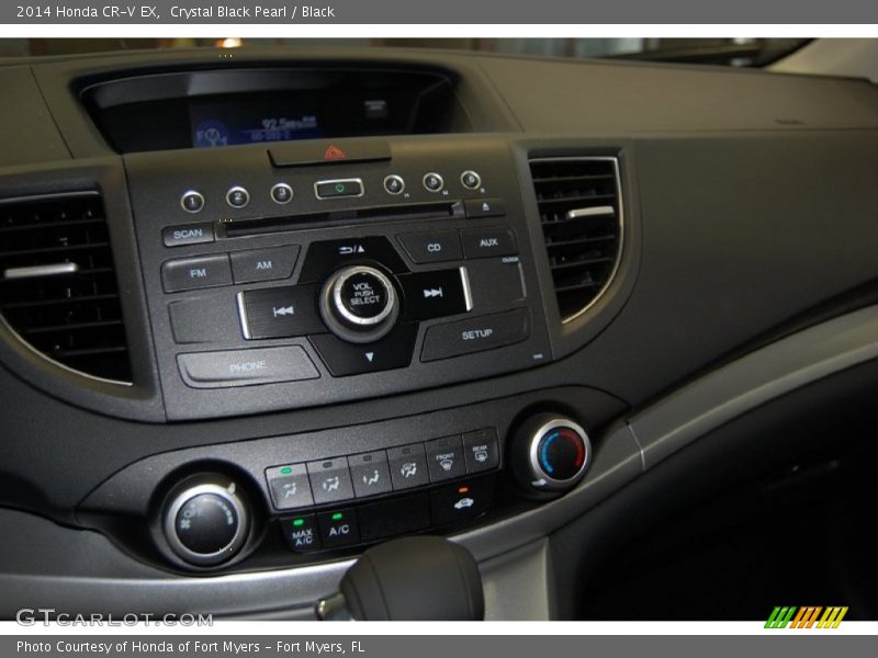 Crystal Black Pearl / Black 2014 Honda CR-V EX