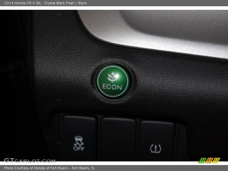 Crystal Black Pearl / Black 2014 Honda CR-V EX