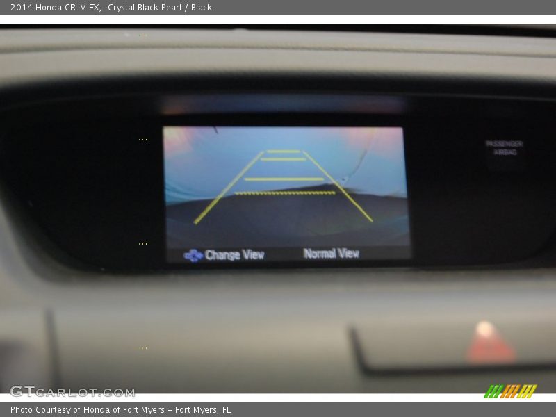 Crystal Black Pearl / Black 2014 Honda CR-V EX
