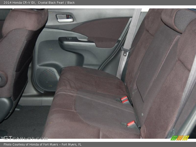Crystal Black Pearl / Black 2014 Honda CR-V EX