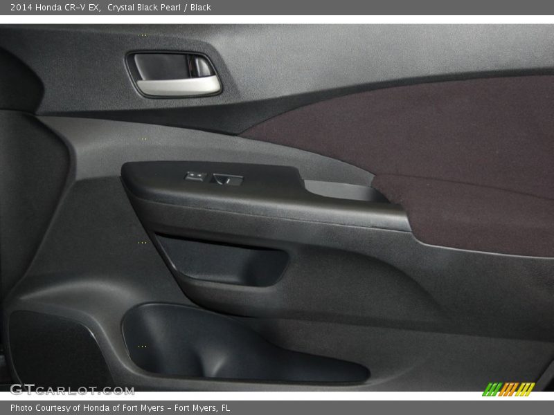 Crystal Black Pearl / Black 2014 Honda CR-V EX
