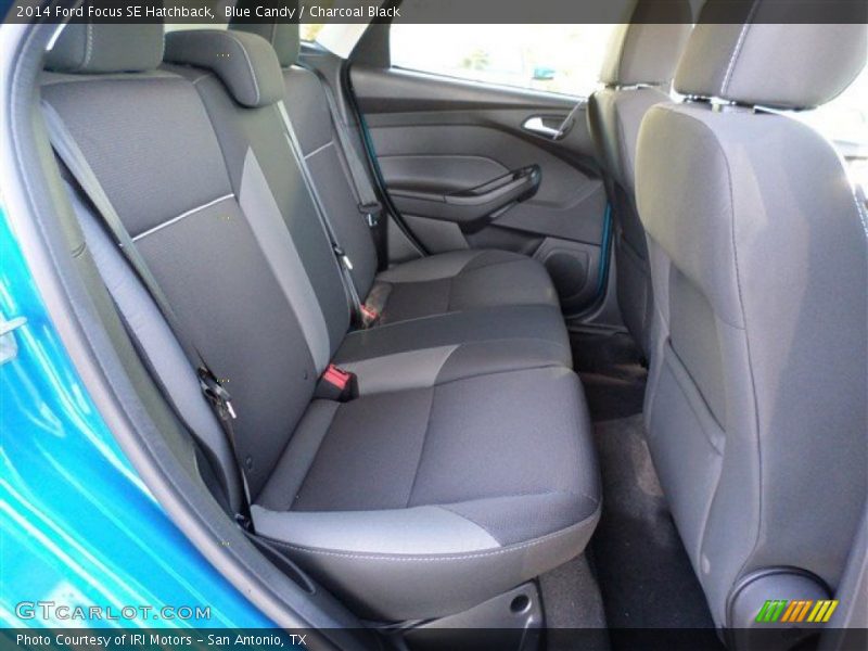 Blue Candy / Charcoal Black 2014 Ford Focus SE Hatchback