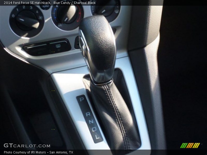 Blue Candy / Charcoal Black 2014 Ford Focus SE Hatchback