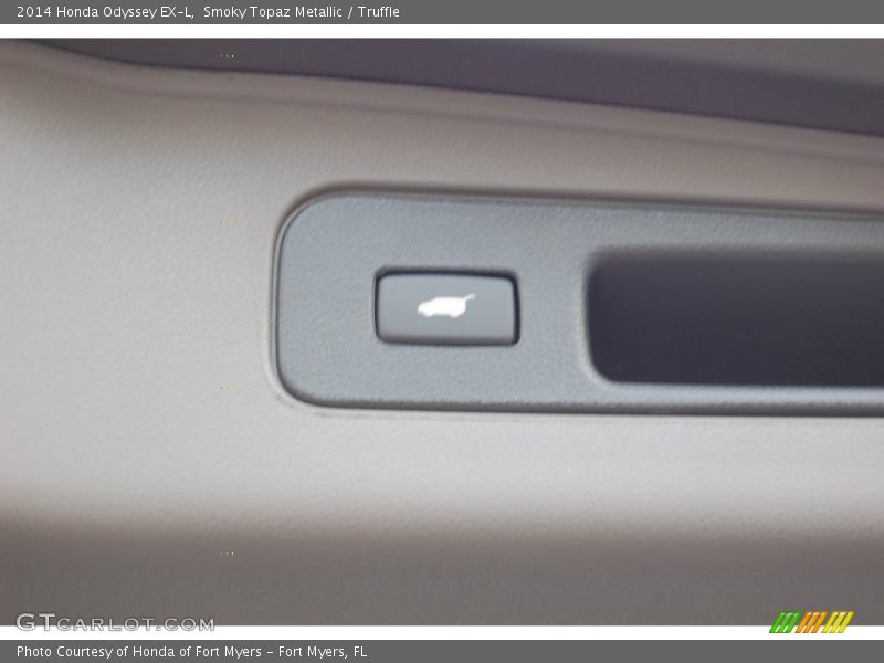 Smoky Topaz Metallic / Truffle 2014 Honda Odyssey EX-L