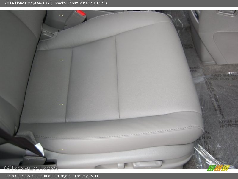 Smoky Topaz Metallic / Truffle 2014 Honda Odyssey EX-L