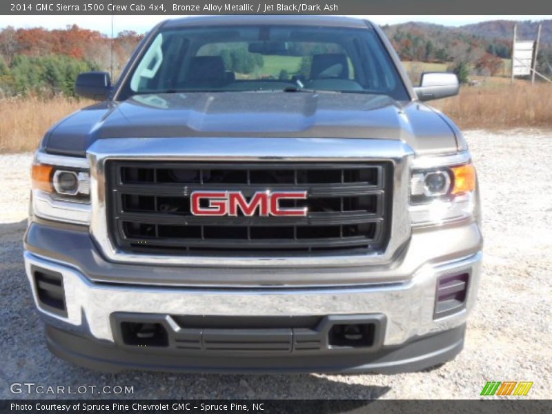 Bronze Alloy Metallic / Jet Black/Dark Ash 2014 GMC Sierra 1500 Crew Cab 4x4