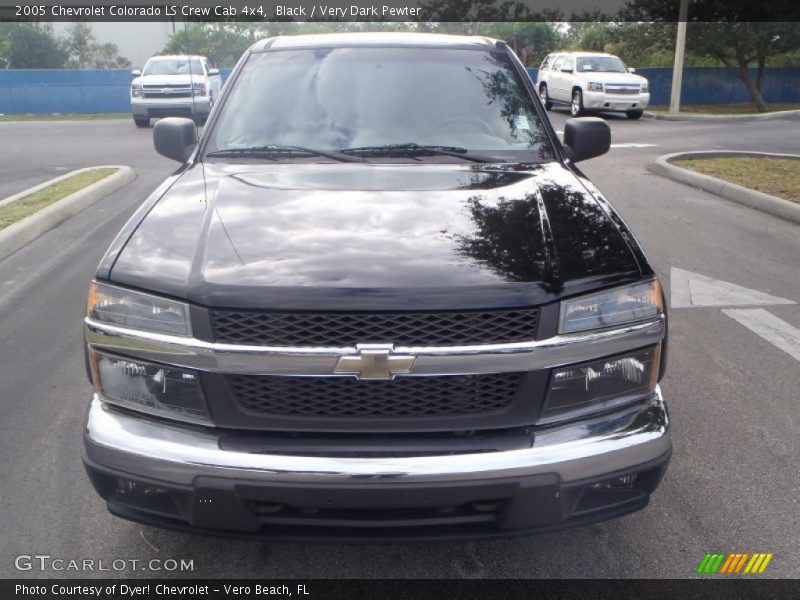 Black / Very Dark Pewter 2005 Chevrolet Colorado LS Crew Cab 4x4