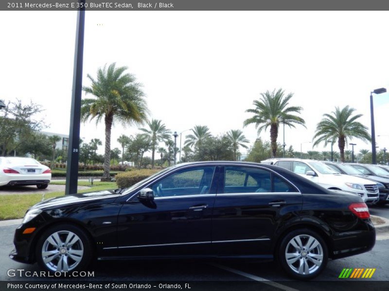 Black / Black 2011 Mercedes-Benz E 350 BlueTEC Sedan