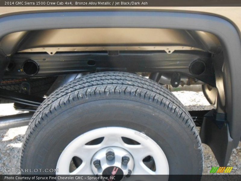 Bronze Alloy Metallic / Jet Black/Dark Ash 2014 GMC Sierra 1500 Crew Cab 4x4