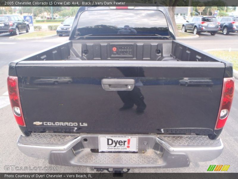 Black / Very Dark Pewter 2005 Chevrolet Colorado LS Crew Cab 4x4