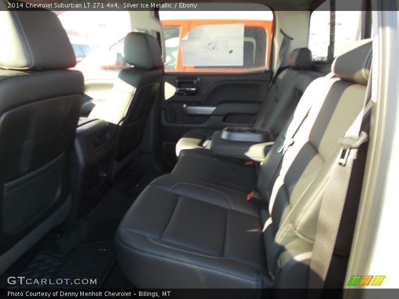 Silver Ice Metallic / Ebony 2014 Chevrolet Suburban LT Z71 4x4