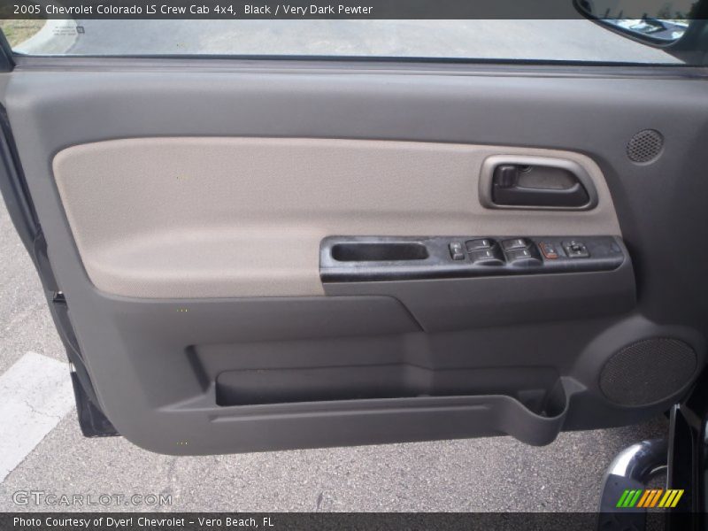 Black / Very Dark Pewter 2005 Chevrolet Colorado LS Crew Cab 4x4