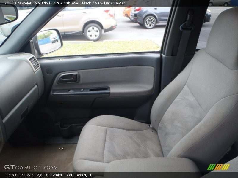 Black / Very Dark Pewter 2005 Chevrolet Colorado LS Crew Cab 4x4