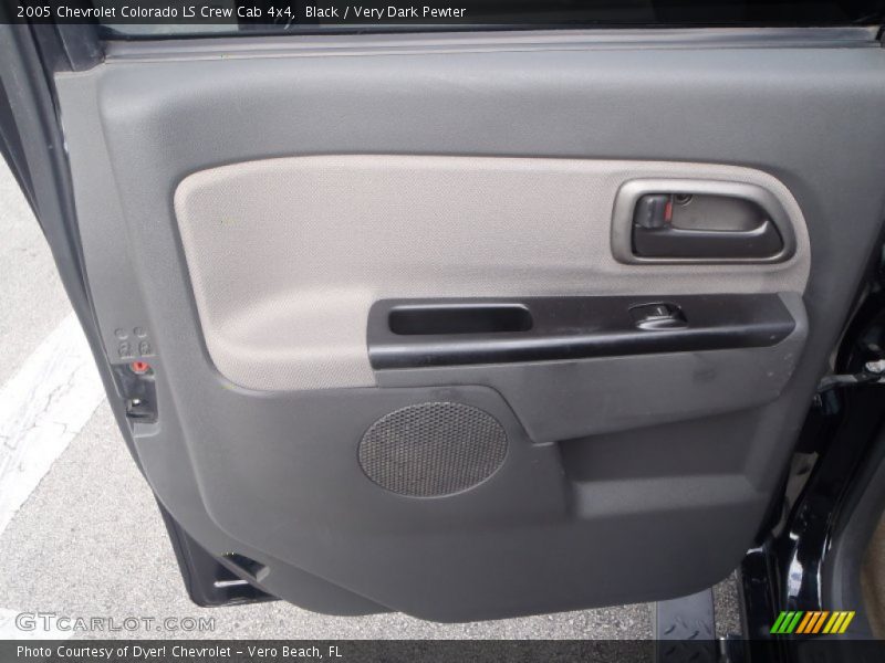 Black / Very Dark Pewter 2005 Chevrolet Colorado LS Crew Cab 4x4