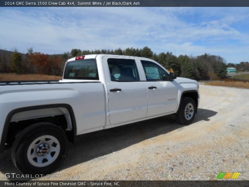 Summit White / Jet Black/Dark Ash 2014 GMC Sierra 1500 Crew Cab 4x4