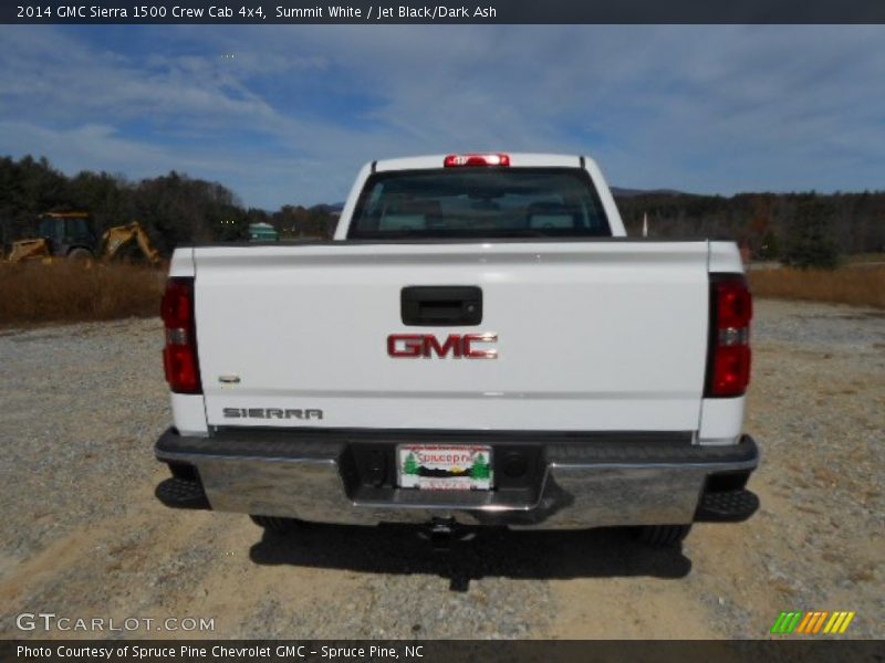 Summit White / Jet Black/Dark Ash 2014 GMC Sierra 1500 Crew Cab 4x4