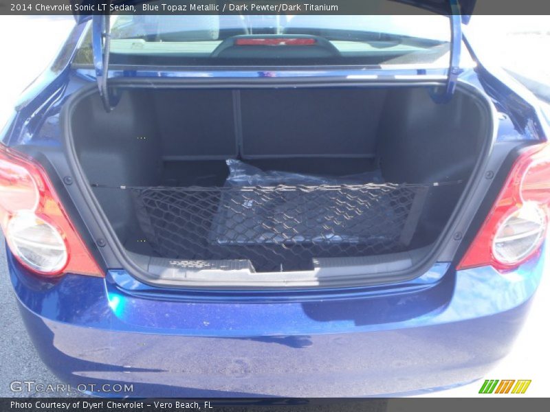 Blue Topaz Metallic / Dark Pewter/Dark Titanium 2014 Chevrolet Sonic LT Sedan