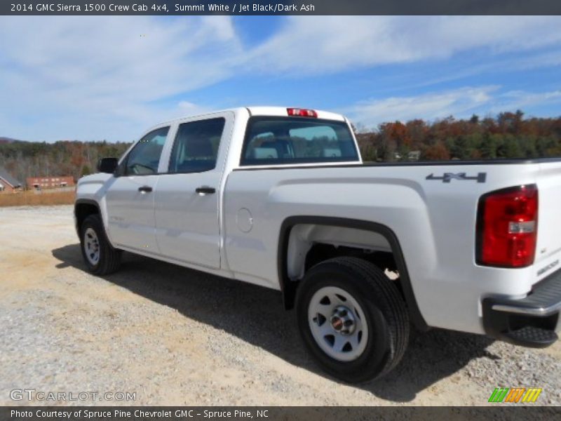 Summit White / Jet Black/Dark Ash 2014 GMC Sierra 1500 Crew Cab 4x4