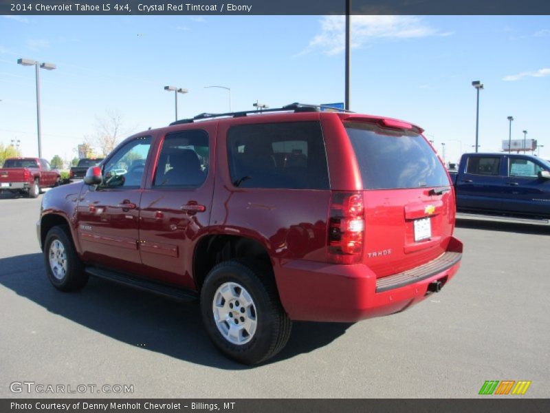 Crystal Red Tintcoat / Ebony 2014 Chevrolet Tahoe LS 4x4
