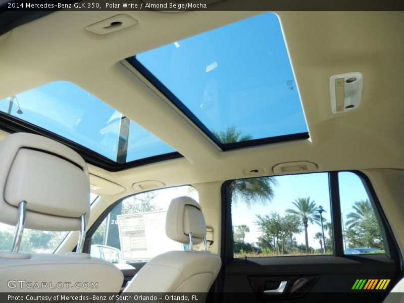 Polar White / Almond Beige/Mocha 2014 Mercedes-Benz GLK 350