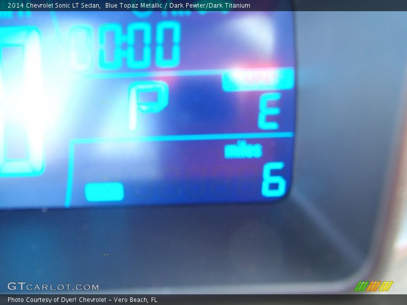 Blue Topaz Metallic / Dark Pewter/Dark Titanium 2014 Chevrolet Sonic LT Sedan