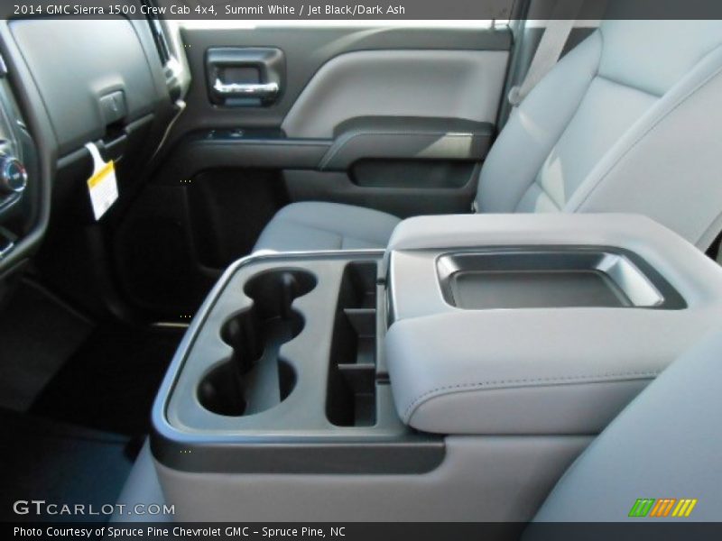 Summit White / Jet Black/Dark Ash 2014 GMC Sierra 1500 Crew Cab 4x4