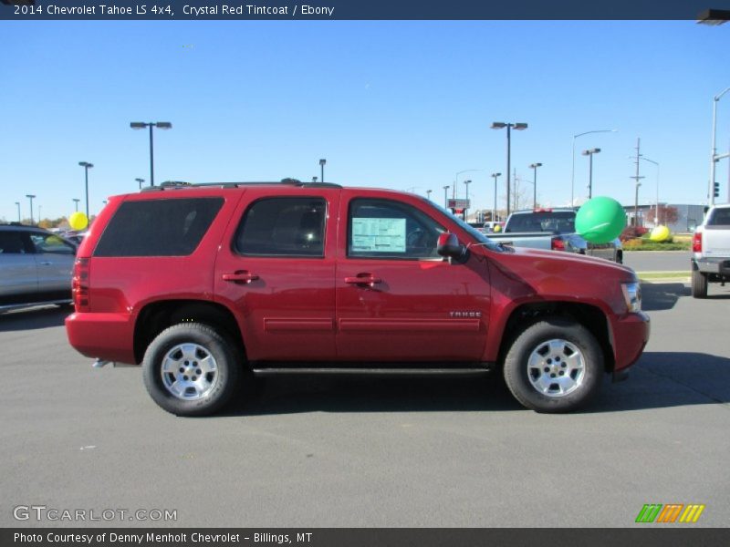 Crystal Red Tintcoat / Ebony 2014 Chevrolet Tahoe LS 4x4