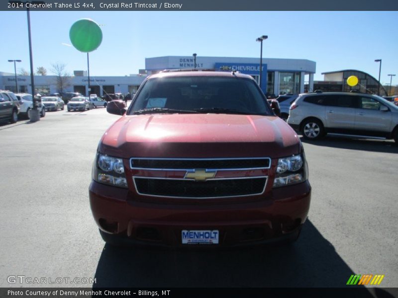 Crystal Red Tintcoat / Ebony 2014 Chevrolet Tahoe LS 4x4