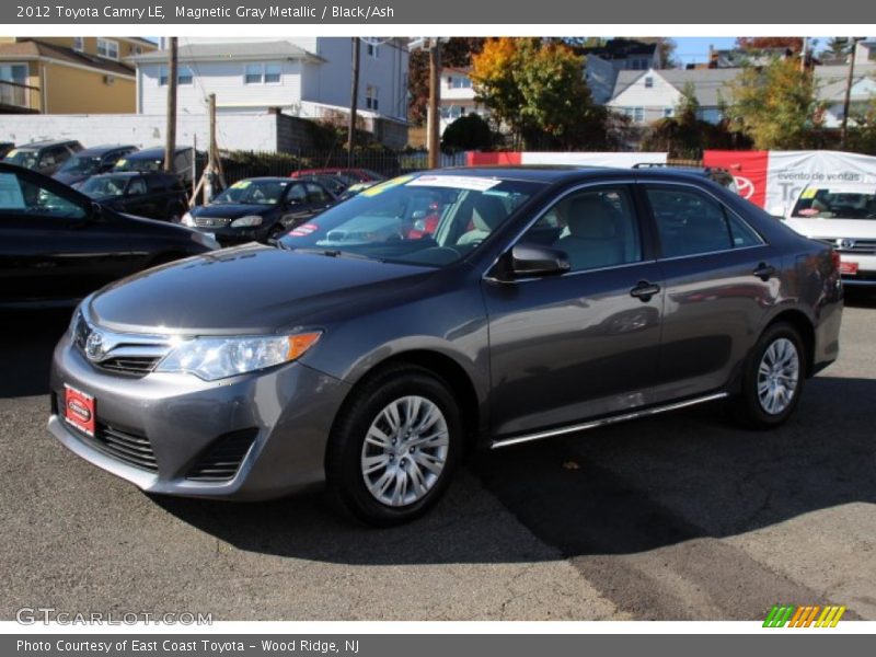 Magnetic Gray Metallic / Black/Ash 2012 Toyota Camry LE