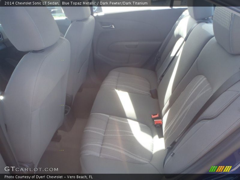 Blue Topaz Metallic / Dark Pewter/Dark Titanium 2014 Chevrolet Sonic LT Sedan