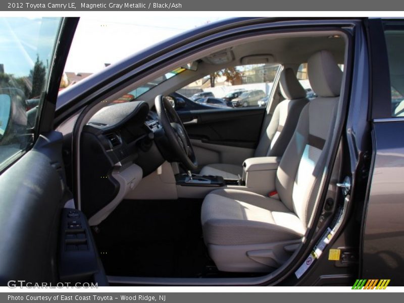 Magnetic Gray Metallic / Black/Ash 2012 Toyota Camry LE