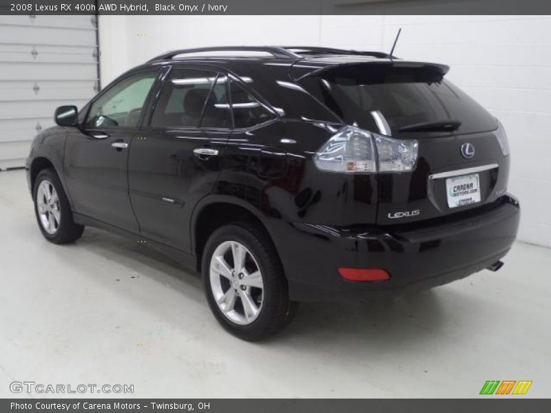 Black Onyx / Ivory 2008 Lexus RX 400h AWD Hybrid