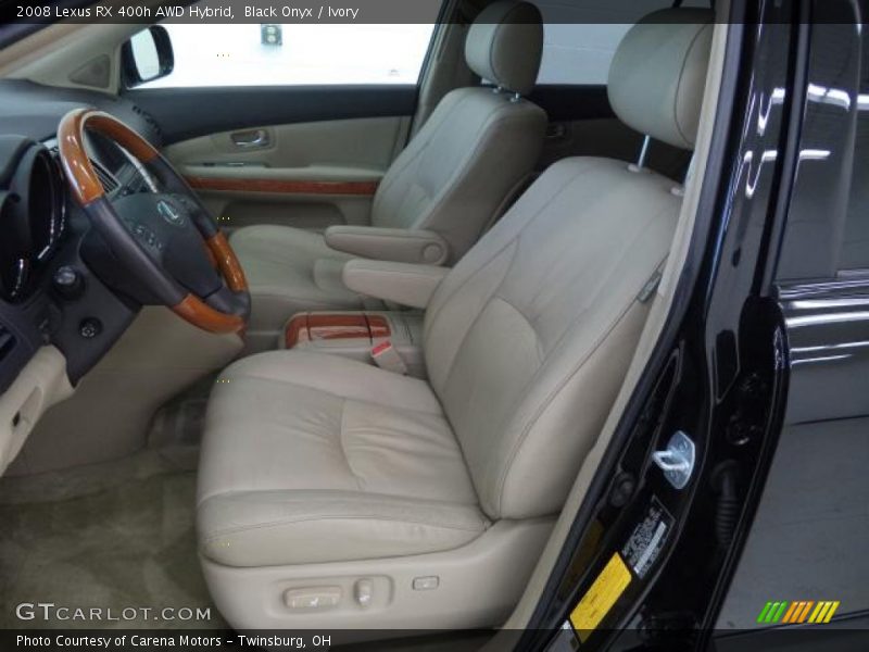 Black Onyx / Ivory 2008 Lexus RX 400h AWD Hybrid